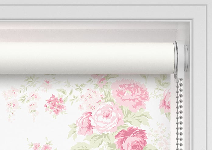 Shabby Chic by Rachel Ashwell Wildflower (Blackout), Rose - Twist&Fit Roller Blind - Image 10